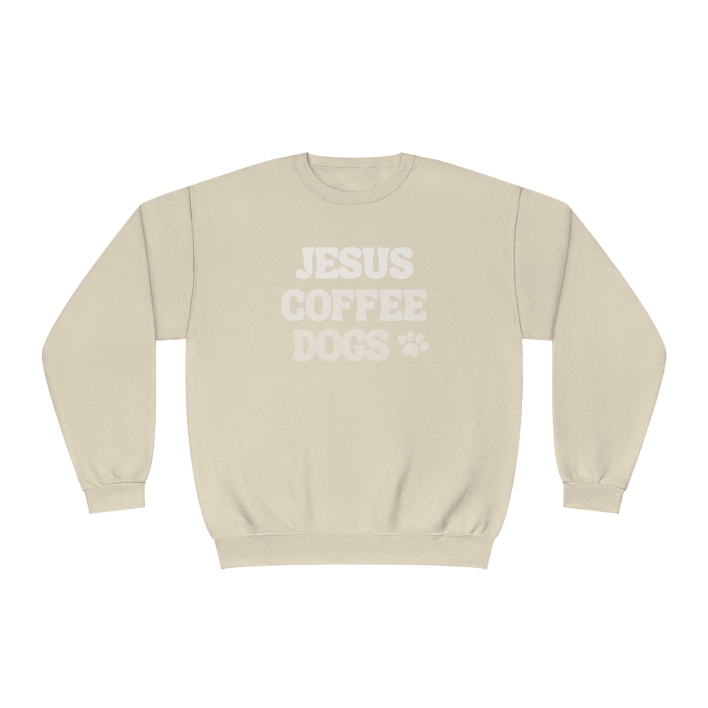 Jesus Coffee Dogs Crewneck Sweatshirt