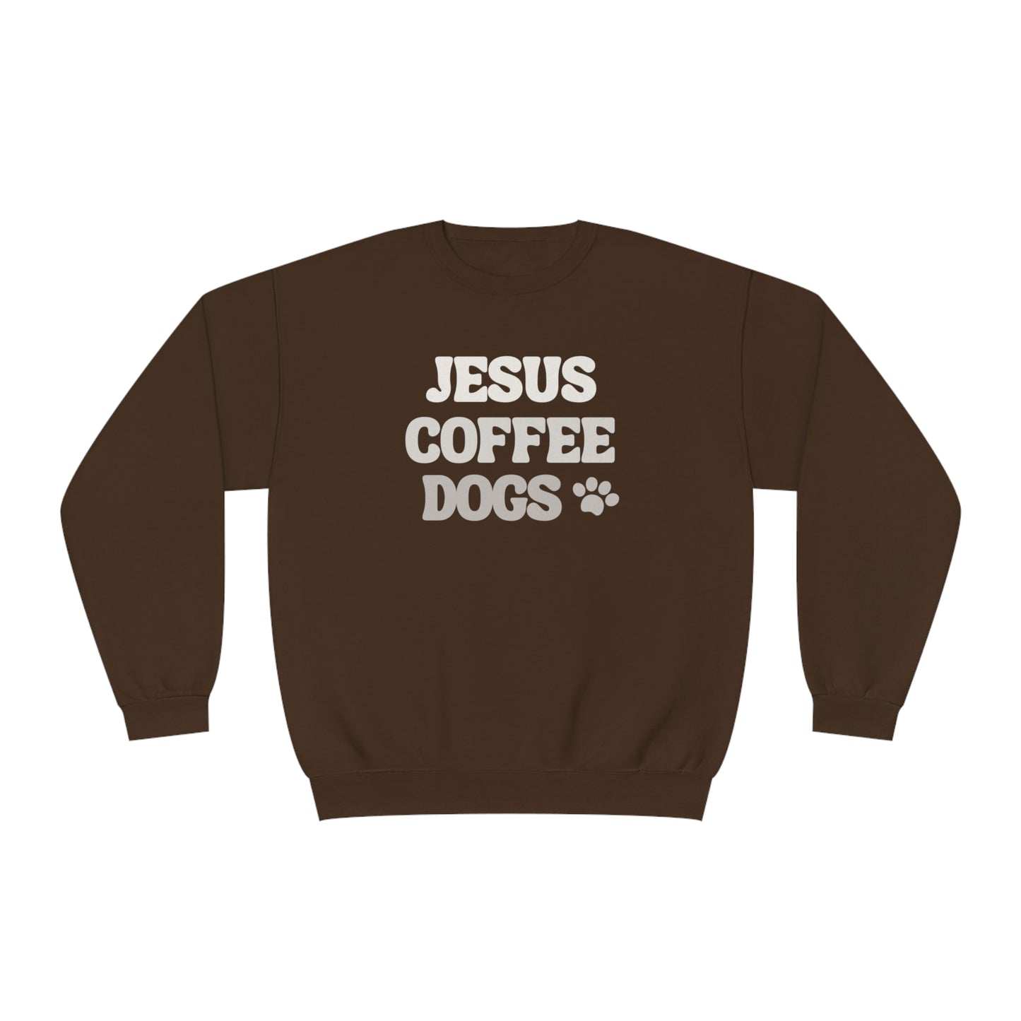 Jesus Coffee Dogs Crewneck Sweatshirt