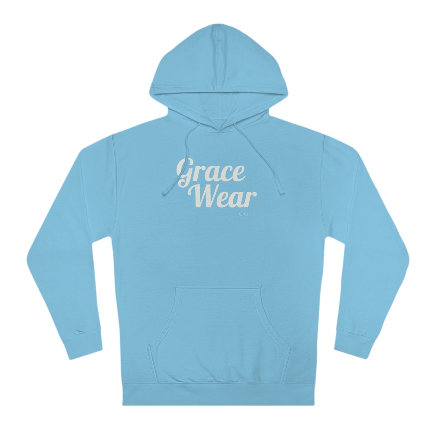 Grace Wear Co. Hoodie Sweatshirt - Blue Aqua