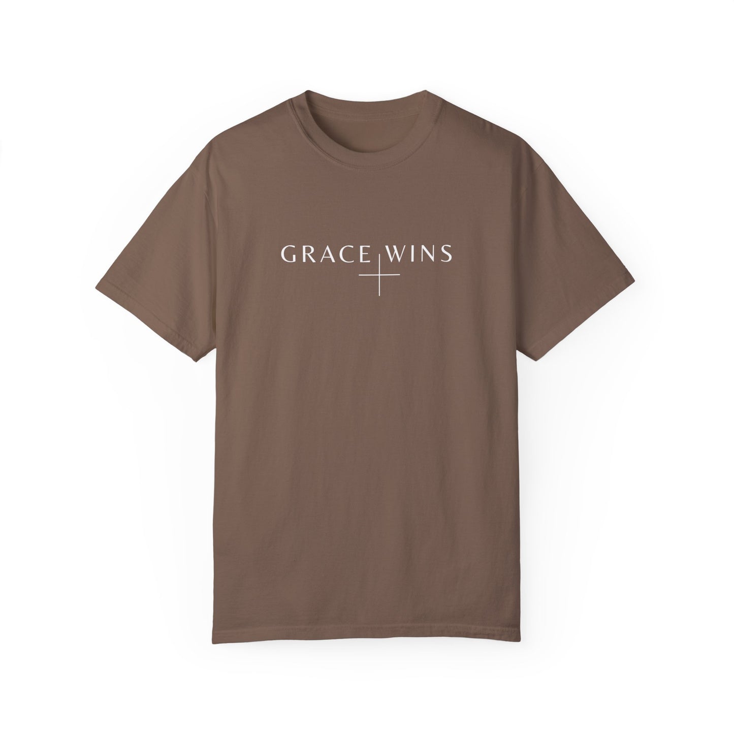 Grace Wins T-Shirt - Espresso