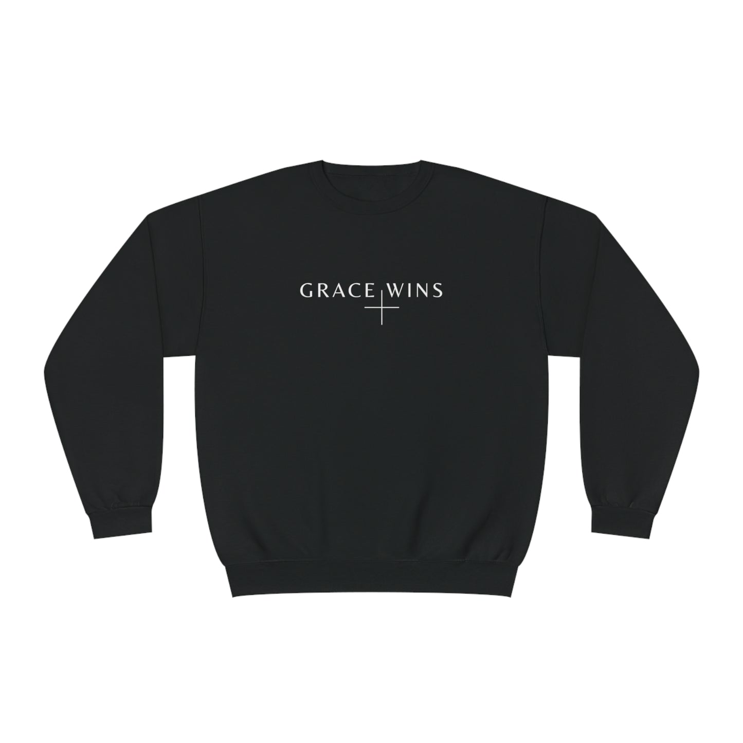 Grace Wins Crewneck Sweatshirt - Black