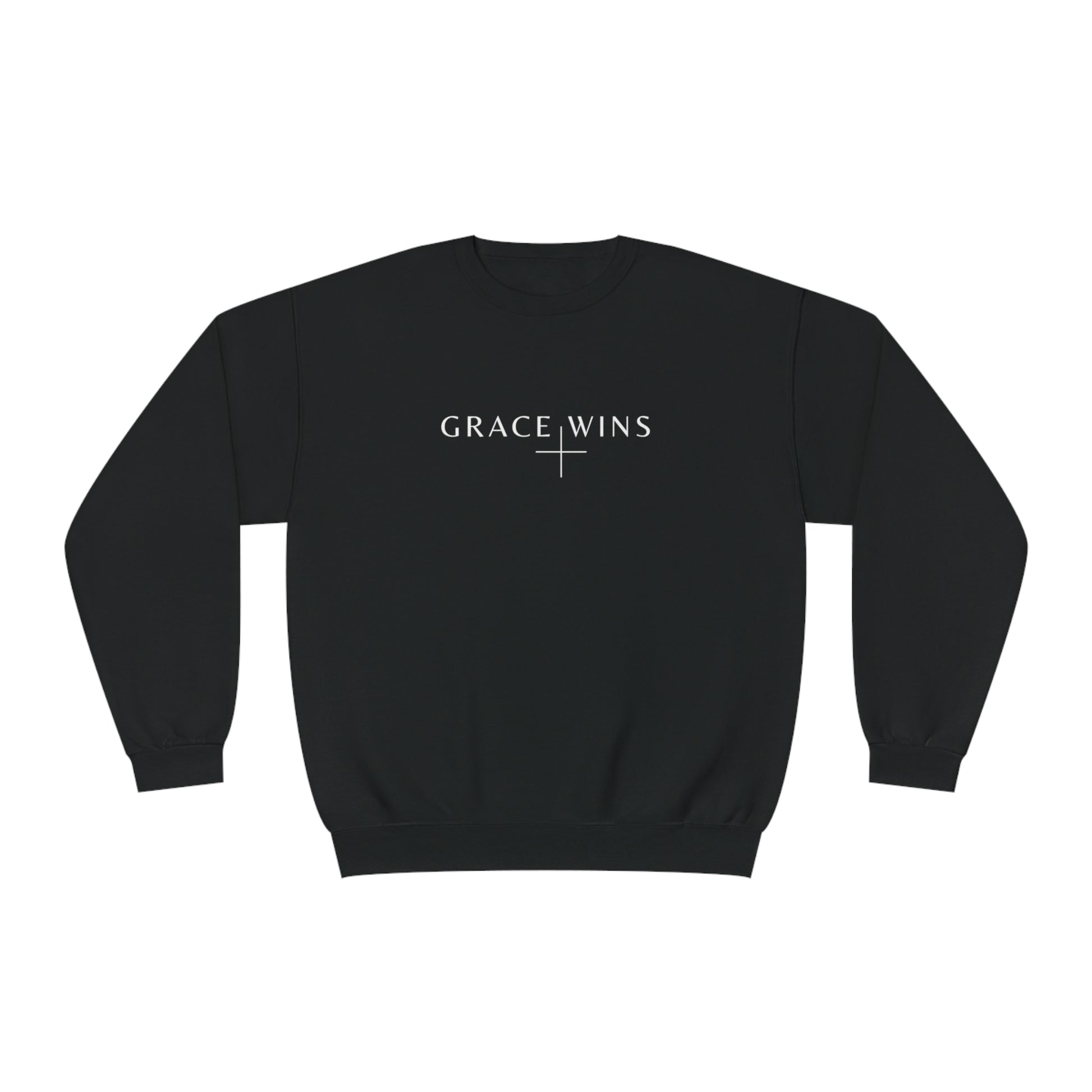 Grace Wins Crewneck Sweatshirt - Black