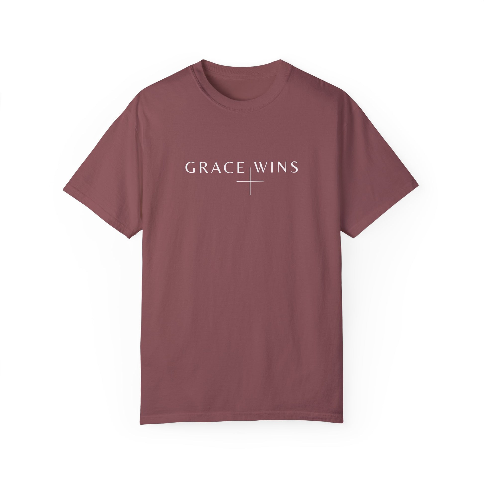 Grace Wins T-Shirt - Vineyard