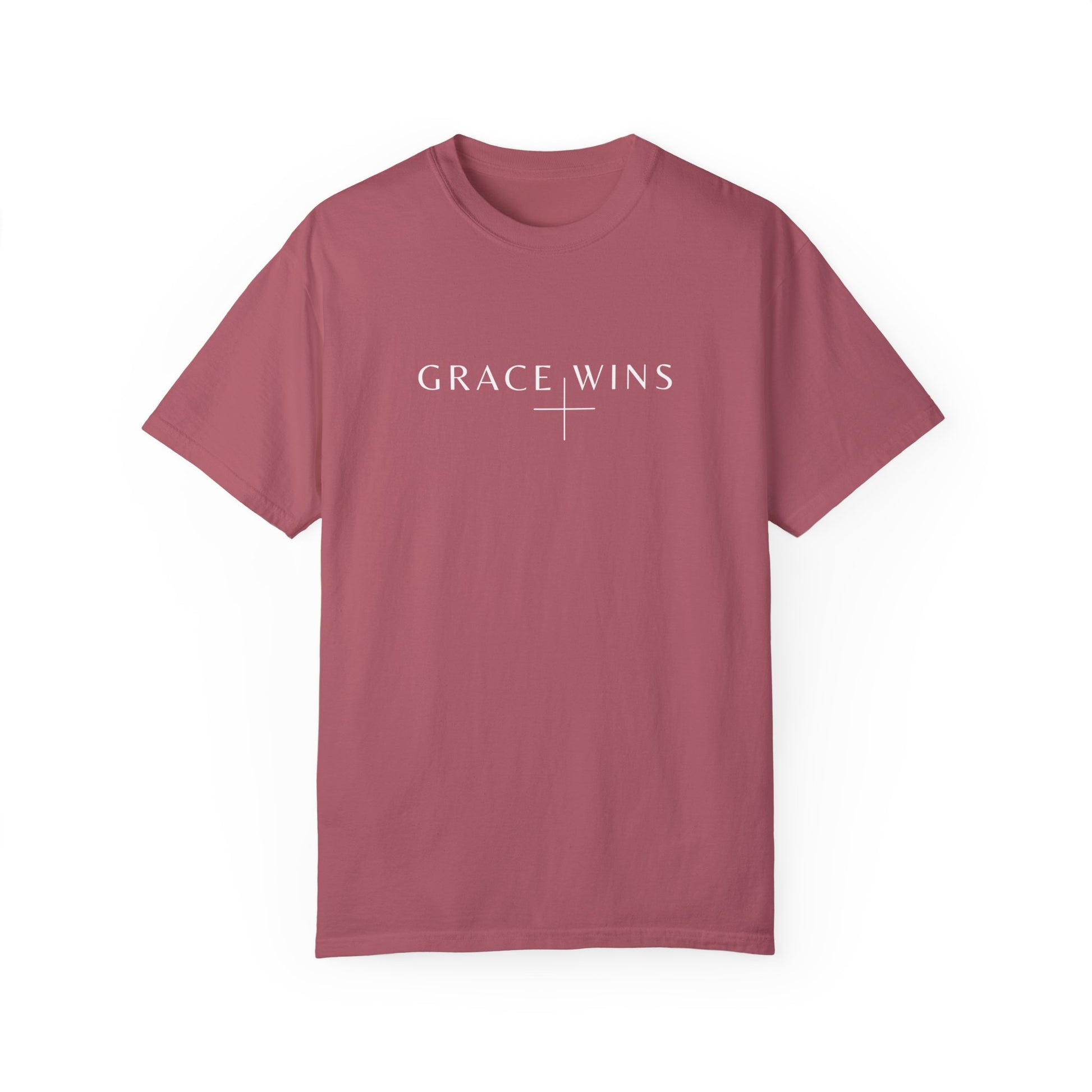 Grace Wins T-Shirt - Crimson