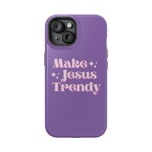 Make Jesus Trendy iPhone MagSafe Tough Case