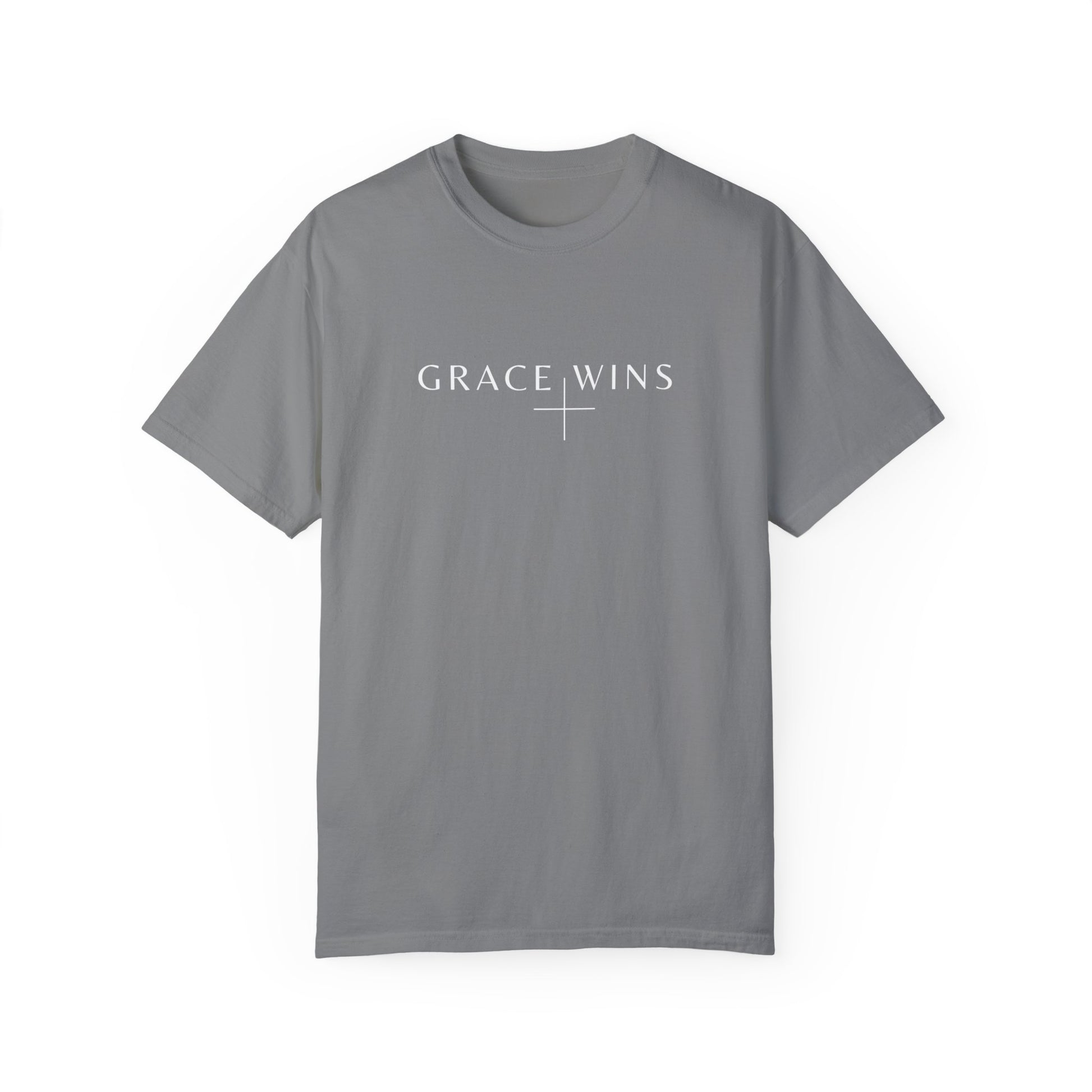 Grace Wins T-Shirt - Grey