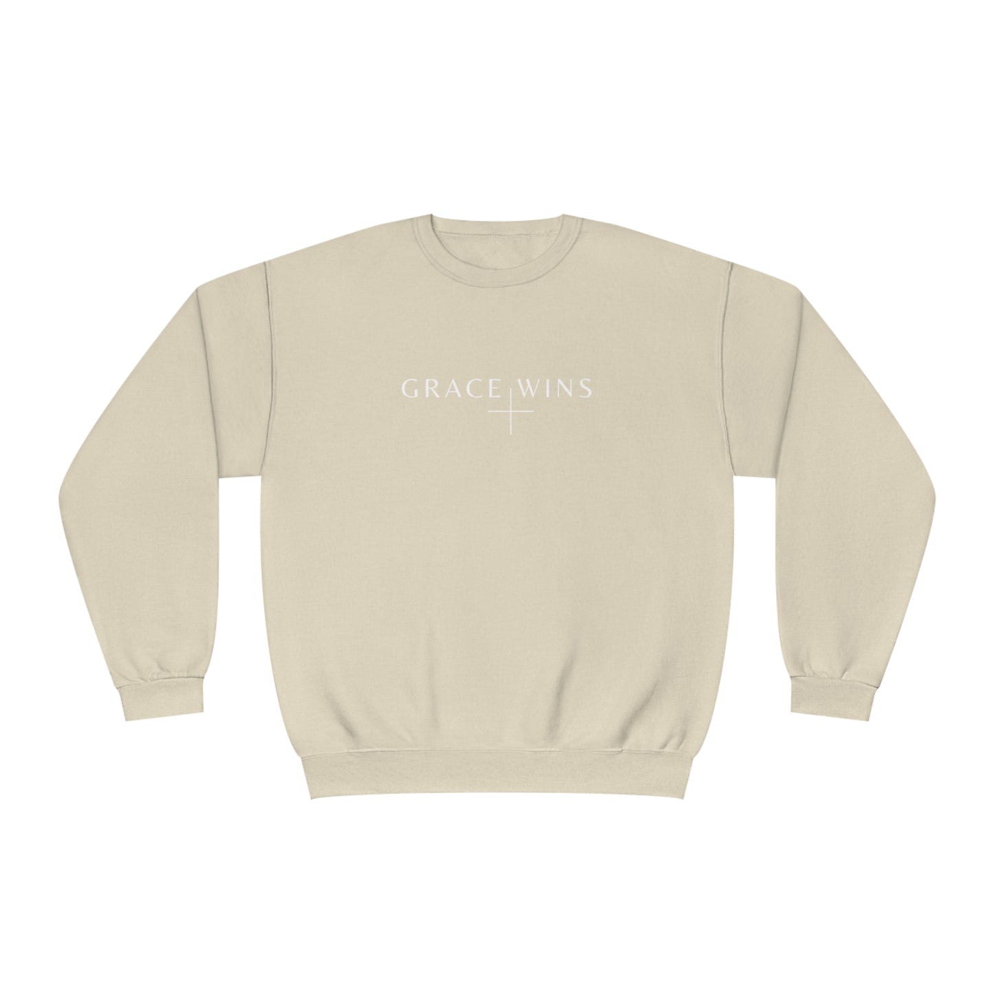 Grace Wins Crewneck Sweatshirt - Sand