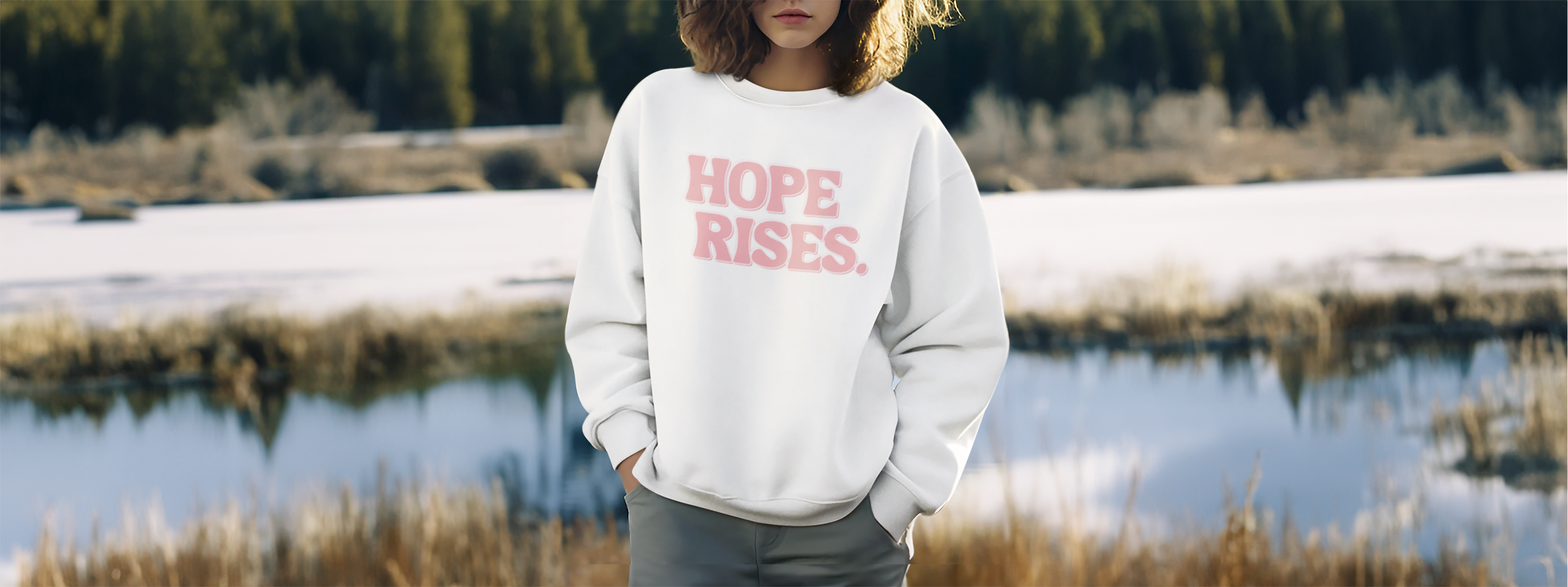 Hope Rises Crewneck Sweatshirt